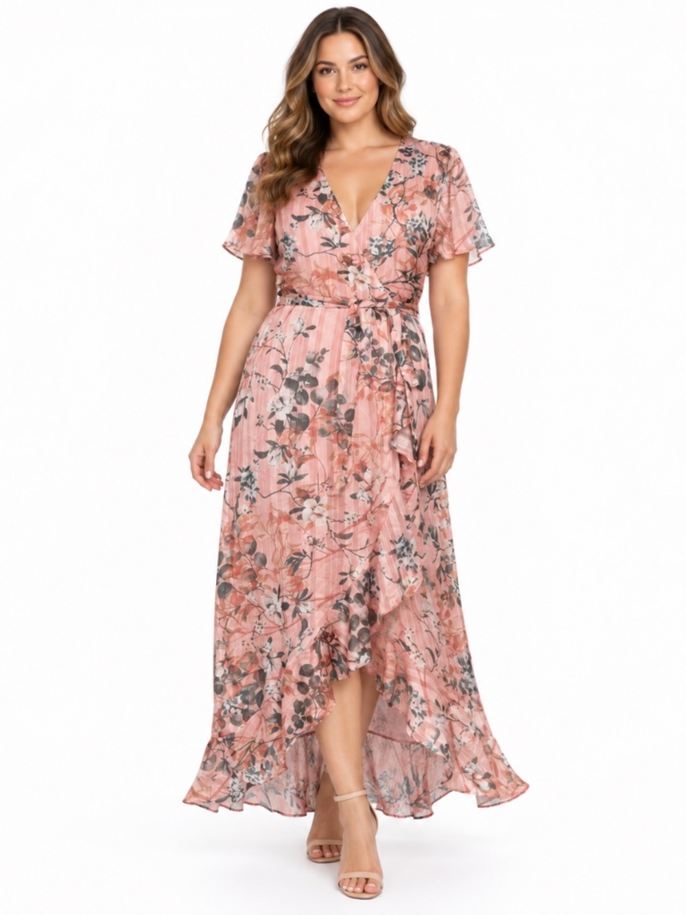 Guess – New Juna Long Wrap Dress